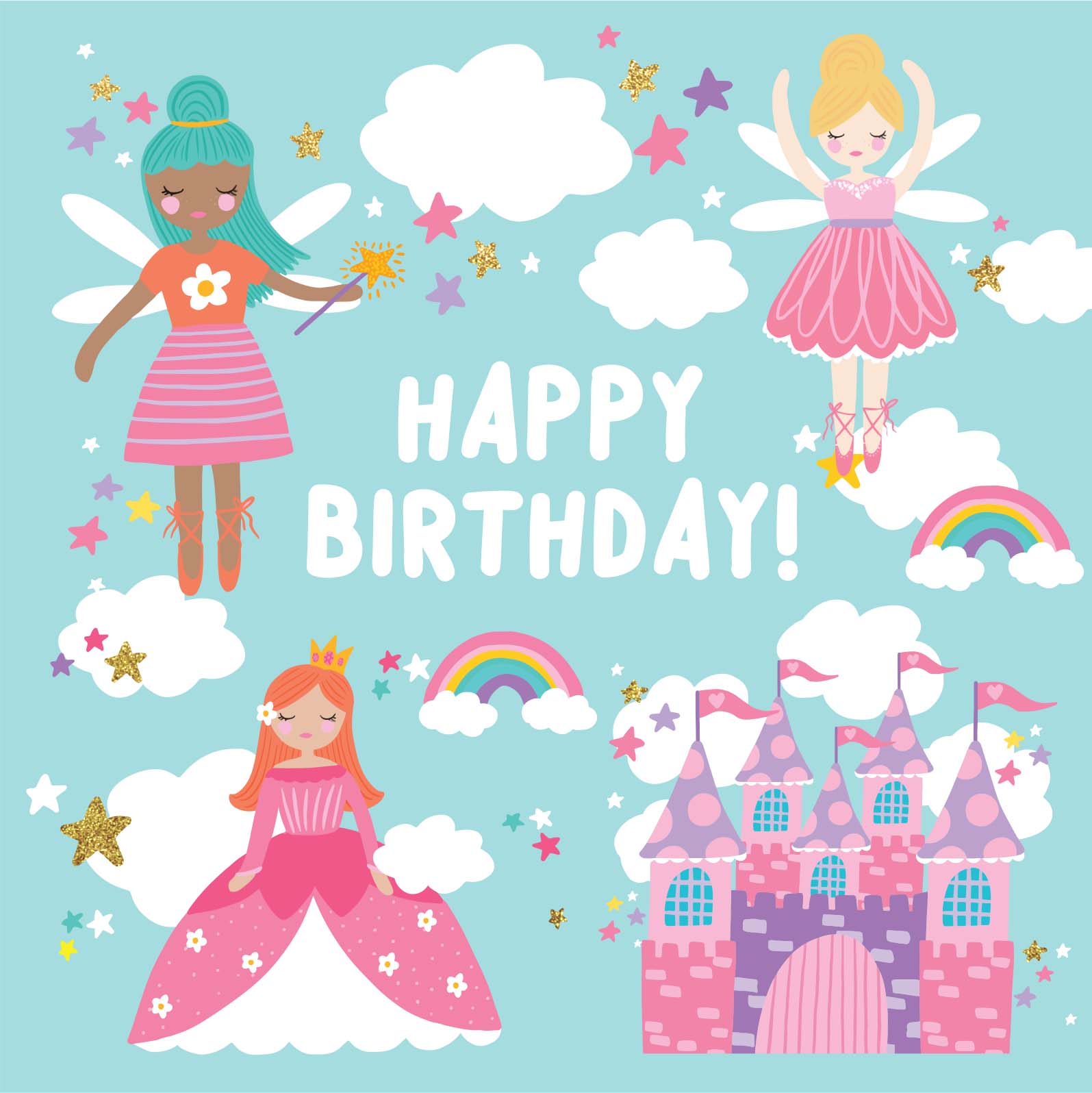 Greeting Card Enchanted - Enchanted Birthday
